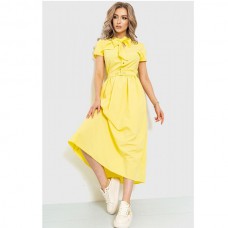 Літня жіноча сукня жовтий 12753