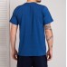 Мужская футболка синяя 4720