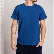 Мужская футболка синяя 4720
