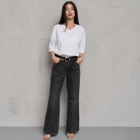 Футболка жіноча однотонна біла 19662