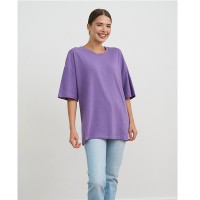 Футболка жіноча однотонна фиолетова 19671
