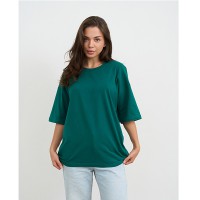 Футболка жіноча однотонна бирюзова 19672