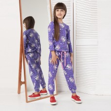 Пижама с штанами для девочки 5871