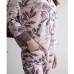 Пижама женская цветочный принт 6600