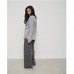 Жіночій комплект штани та кофта сірий 14926
