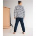 Пижама мужская штаны и джемпер 10195