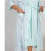 Нічна Сорочка з халатом для вагітних 11055