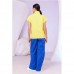 Комплект штани та футболка жовто-блакитний 11197