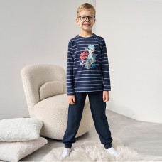 Комплект штани та джемпер для хлопчика Смужка 12206
