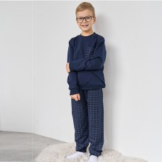 Комплект штани та джемпер для хлопчика Клітина 12209