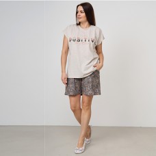 Комплект жіночий шорти та футболка Туреччина 13324