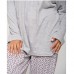 Комплект жіночий штани та джемпер сірий 13645