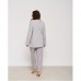 Комплект жіночий штани та джемпер сірий 13645
