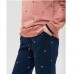 Жіноча піжама штани та кофта Зірочки байка 14621