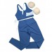 Костюм для спорту жіночі синій 14674