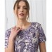 Піжама жіноча штані і футболка Гілочки 15324
