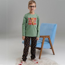 Комплект штани та джемпер для хлопчика Ведмедик 12248