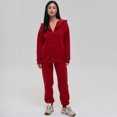 Спортивный костюм жіночій байка червоний 14628