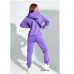 Жіночий спортивний костюм утеплений колір фіолетовий 11785