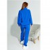 Ангоровий Жіночий спортивний костюм синій 11792
