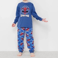 Піжама для хлопчика з штанами синя 19339