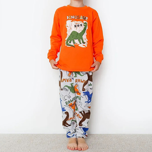 Піжама для хлопчика з штанами Динозаври 19351 Піжама для хлопчика з штанами Динозаври 19351