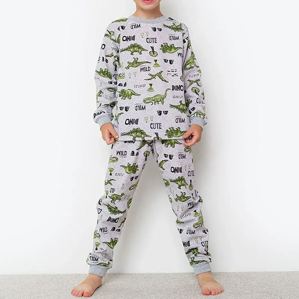 Піжама для хлопчика з штанами Динозаври 19130 Піжама для хлопчика з штанами Динозаври 19130