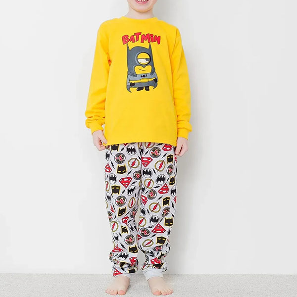 Піжама для хлопчика з штанами з малюнком 19133 Піжама для хлопчика з штанами з малюнком 19133