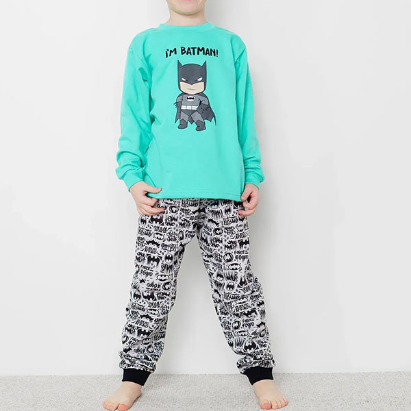 Піжама для хлопчика з штанами з малюнком 19134 Піжама для хлопчика з штанами з малюнком 19134