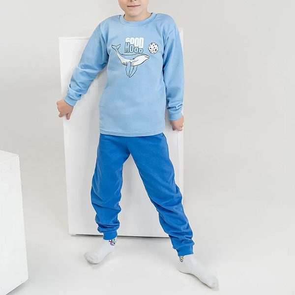 Піжама для хлопчика з штанами з малюнком 19138 Піжама для хлопчика з штанами з малюнком 19138