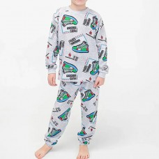 Піжама для хлопчика з штанами з малюнком 19142