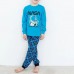 Піжама для хлопчика з штанами з малюнком 19144 Піжама для хлопчика з штанами з малюнком 19144