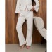 Піжама жіноча штани та джемпер молочна 19231 Піжама жіноча штани та джемпер молочна 19231