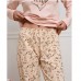 Піжама жіноча штани та джемпер персикова 19250 Піжама жіноча штани та джемпер персикова 19250