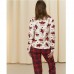 Піжама жіноча штани та джемпер Ведмедик 19251 Піжама жіноча штани та джемпер Ведмедик 19251