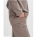 Піжама жіноча штани та джемпер бежева 19496