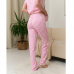 Піжама жіноча штани та джемпер рожева 19500 Піжама жіноча штани та джемпер рожева 19500
