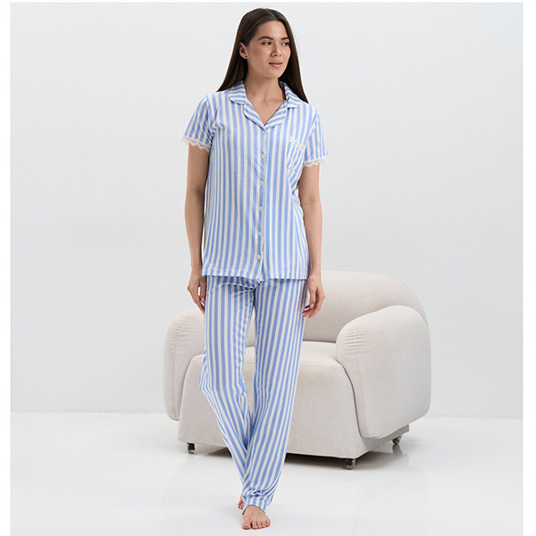 Піжама жіноча штани та джемпер рожева 19500 Піжама жіноча штани та джемпер рожева 19500