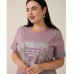 Піжама жіночій шорти та футболка бавовна Пудра 19354