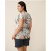 Піжама жіночій шорти та футболка малюнок 19360