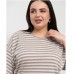Піжама жіночій шорти та футболка в смужку 19362