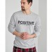 Пижама мужская штаны и джемпер Positive 10234