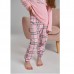 Пижама для девочки с штанами Зайці 12039