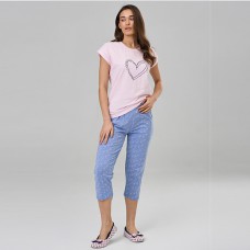 Комплект жіночі бриджі та футболка 12613