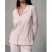 Пижама женская рубашка и штаны рожева 13822