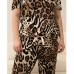 Піжама жіноча штани та футболка Леопарда 19417