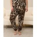 Піжама жіноча штани та футболка Леопарда 19417