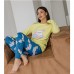 Жіноча піжама зі штанами 9046