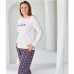 Жіноча піжама зі штанами 9059