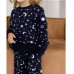 Пижама для девочки с штанами Ночь 9077